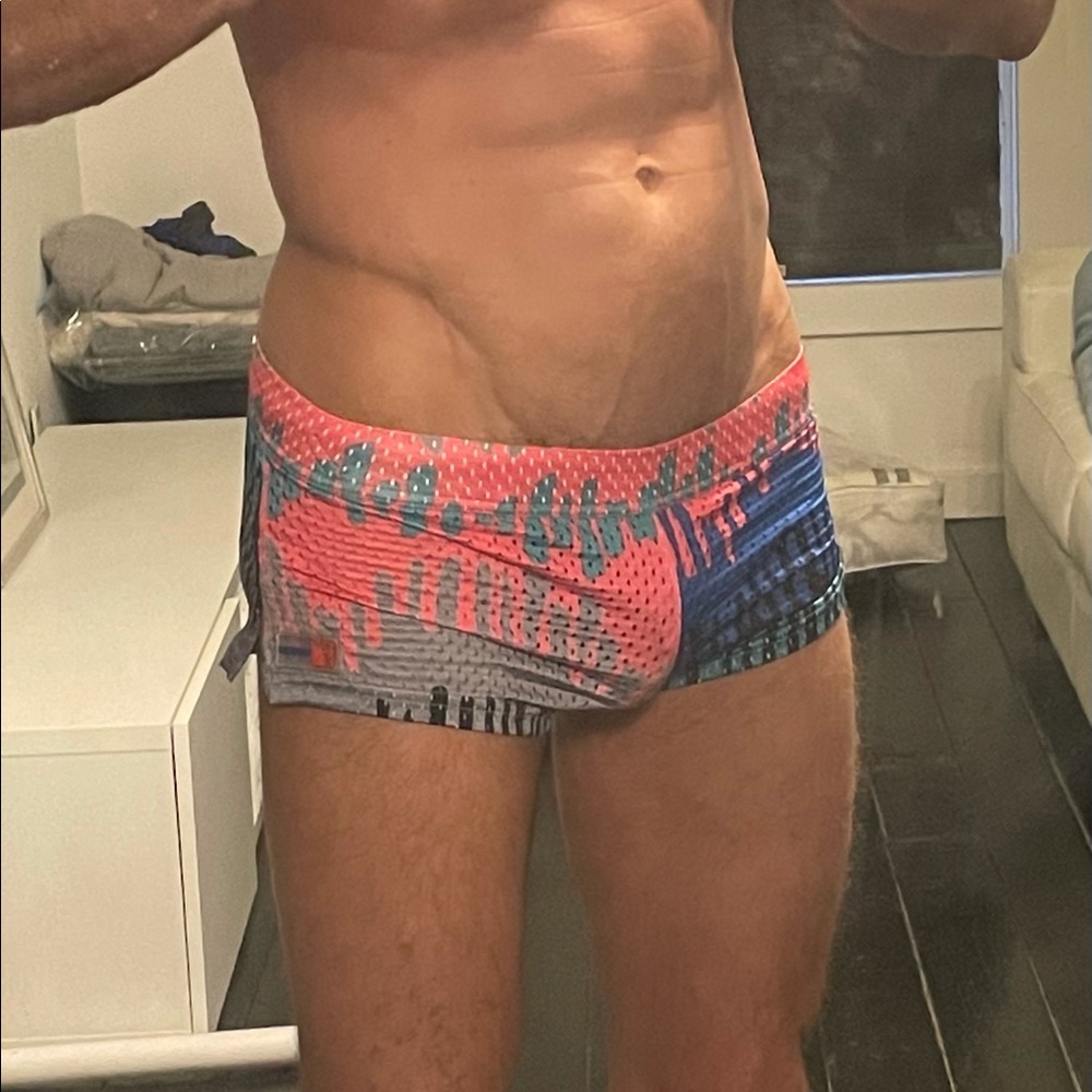 Timoteo Swim Trunks with built in Jock strap S